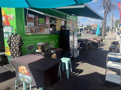 hollywood falafel truck