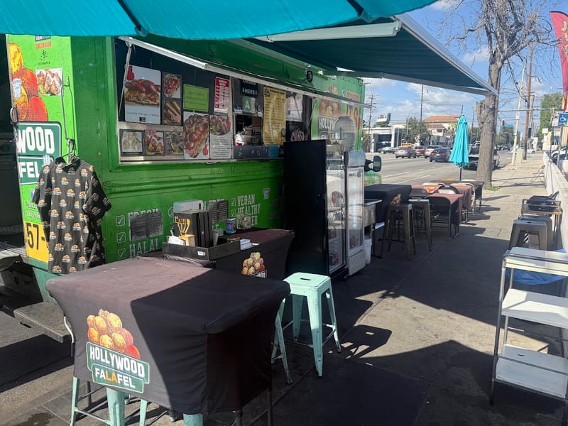 hollywood falafel truck