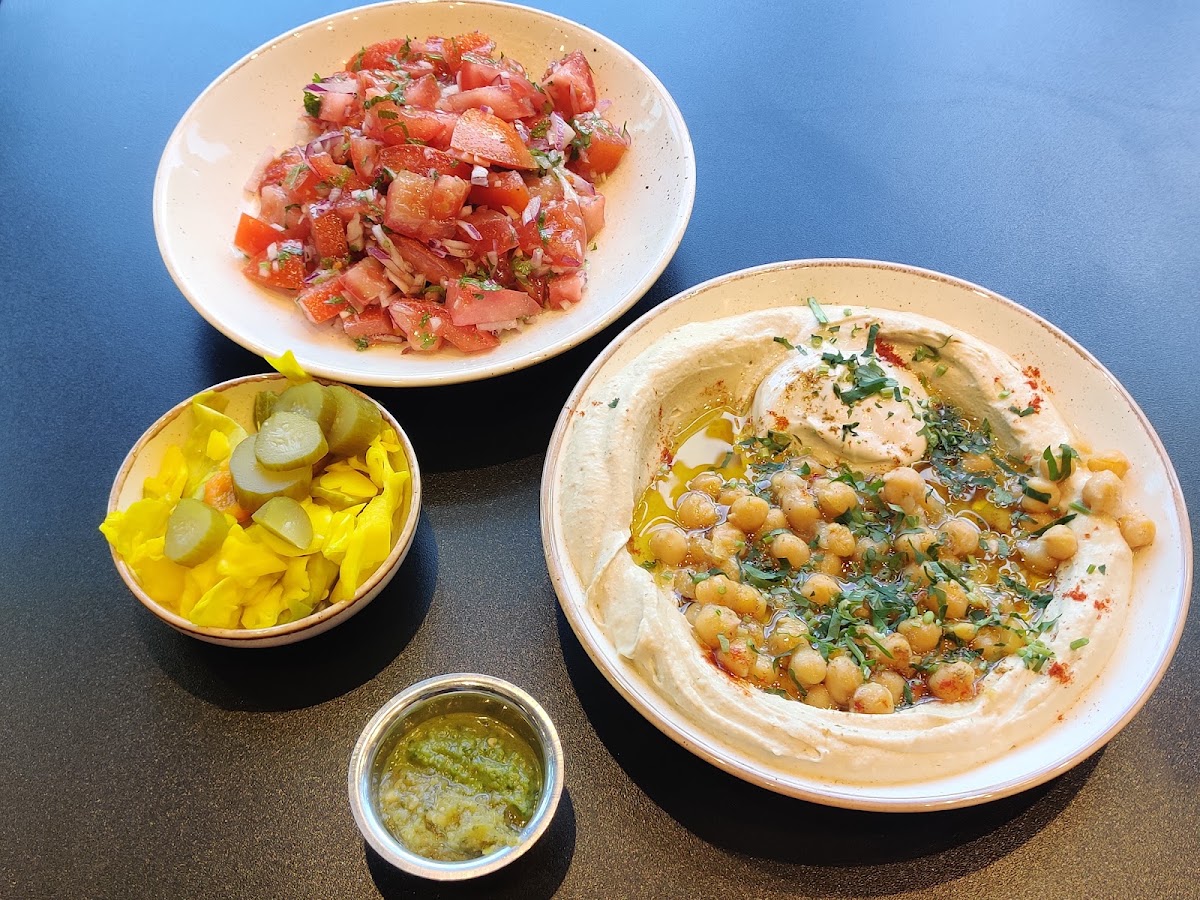 חומוס בשר