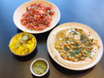 חומוס בשר